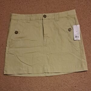 Wild Fable Khaki Mini Skirt